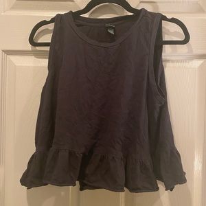 Target Wild Fable Crop Top Black